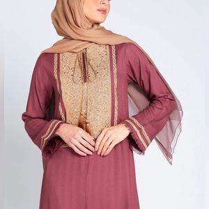 RUSTIC ROSE PATINA ABAYA